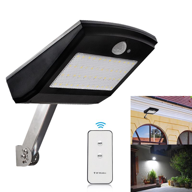 900lm Solar Lights Outdoor Wireless 48 Led Adjule Angle Motion Sensor Light Security Lighting Lamp For Garden Wall Yard