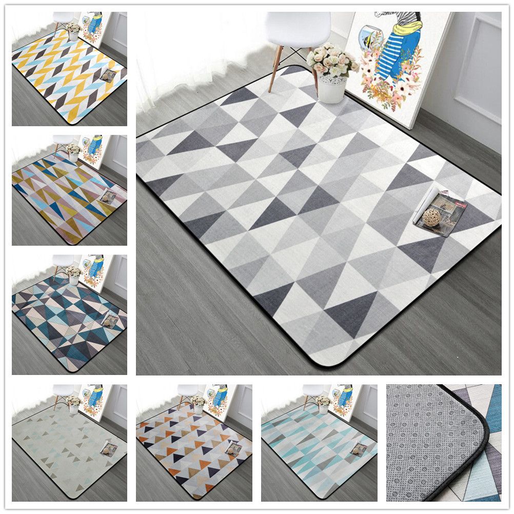 Simple Nordic Carpet Livingroom Home Soft Bedroom Carpets Sofa