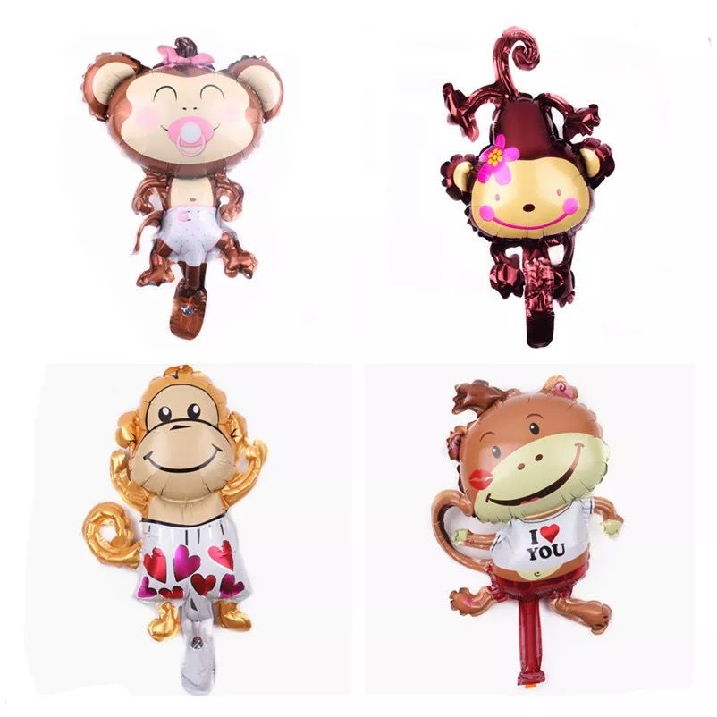 2019 16inch Monkey Foil Helium Baby Shower Balloons Baby Child