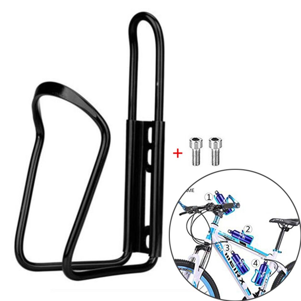 1 X ALUMINUM ALLOY BIKE BICYCLE CYCLING DRINK WATER BOTTLE RACK HOLDER CAGE
