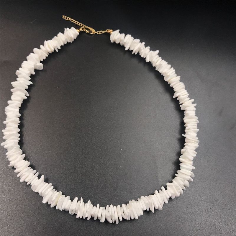2021 Shell Necklace Sea Style White Color Chic Retro Creative Natural