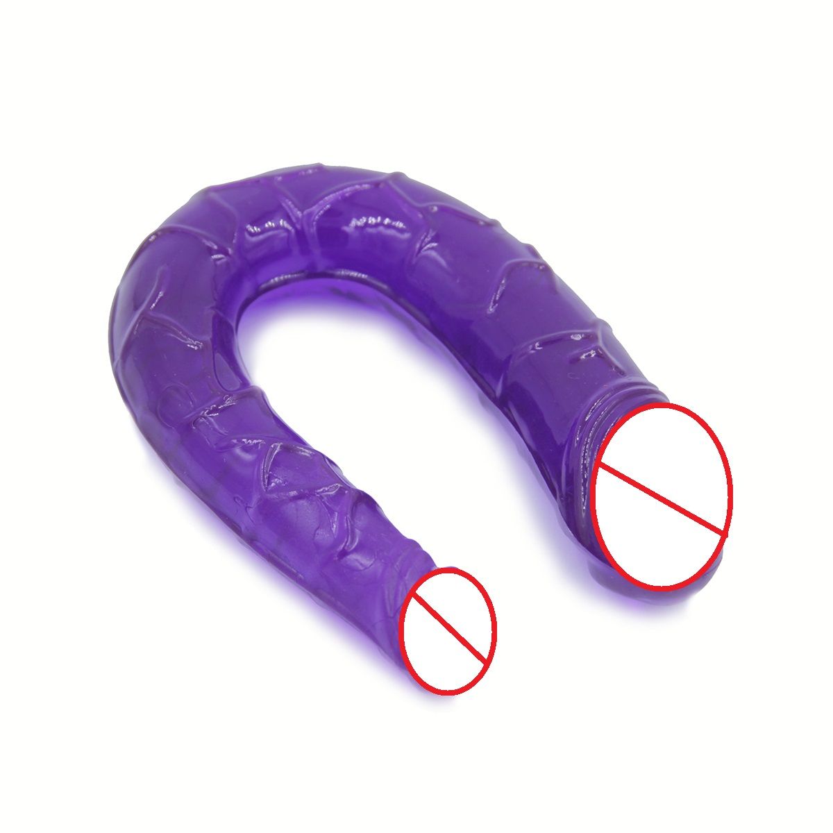 Double Head Sex Products Dildos Dongs 44 5cm Flexible