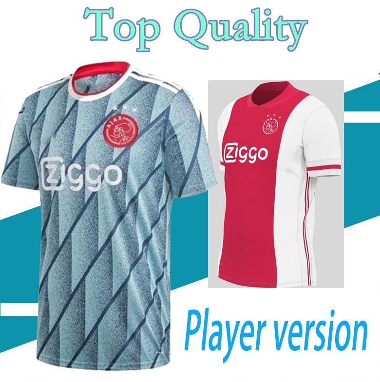 2020 Player Version 2020 2021 Adult Ajax FC Soccer Jerseys Camisetas De Futbol 20/21 ZIYECH ...