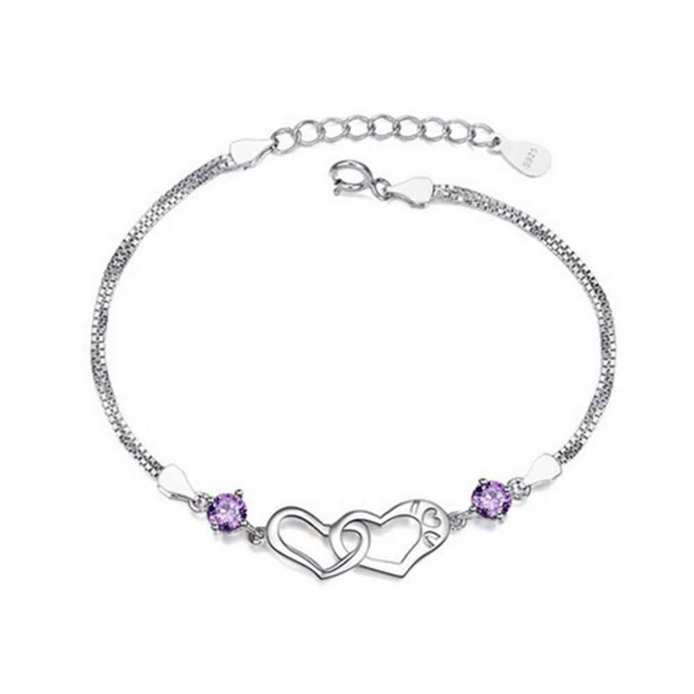 Diamond purple bracelet photo Diamond purple bracelet photo