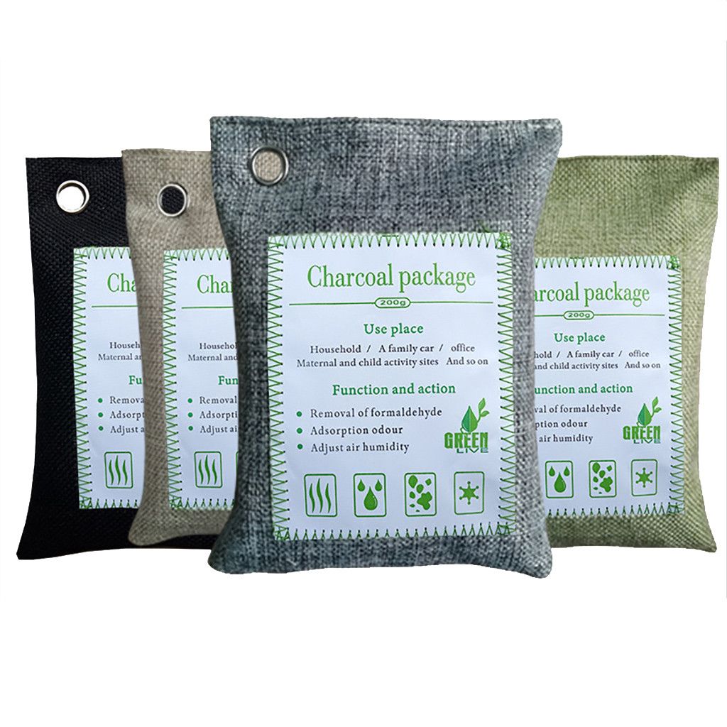 2021 Activated Bamboo Charcoal Air Purifying Filter Bag Air Deodorizer