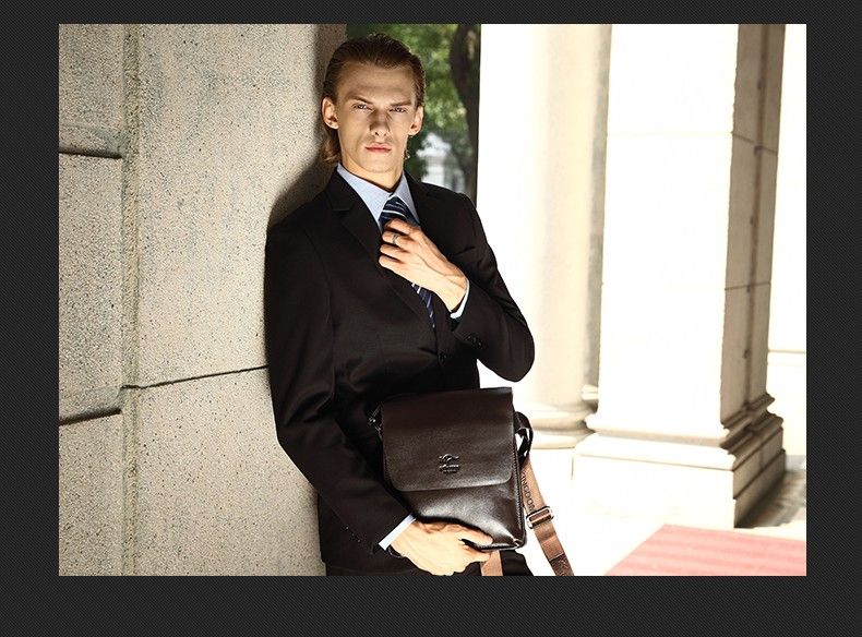 messenger bolsa with suit