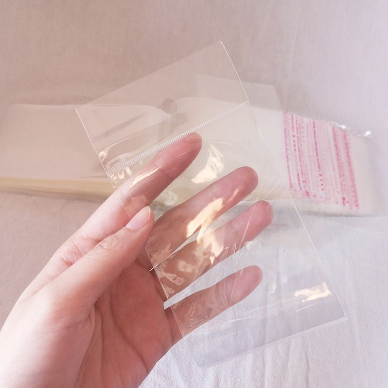 2020 Hair Extensions Plastic Packaging Bag With Header Bag ...