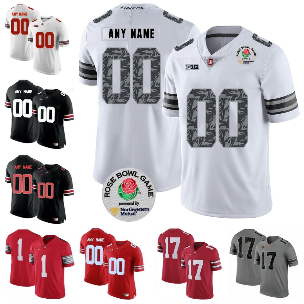 2019 Customized Mens Youth Ohio State Buckeyes 2018 NCAA Rose Bowl