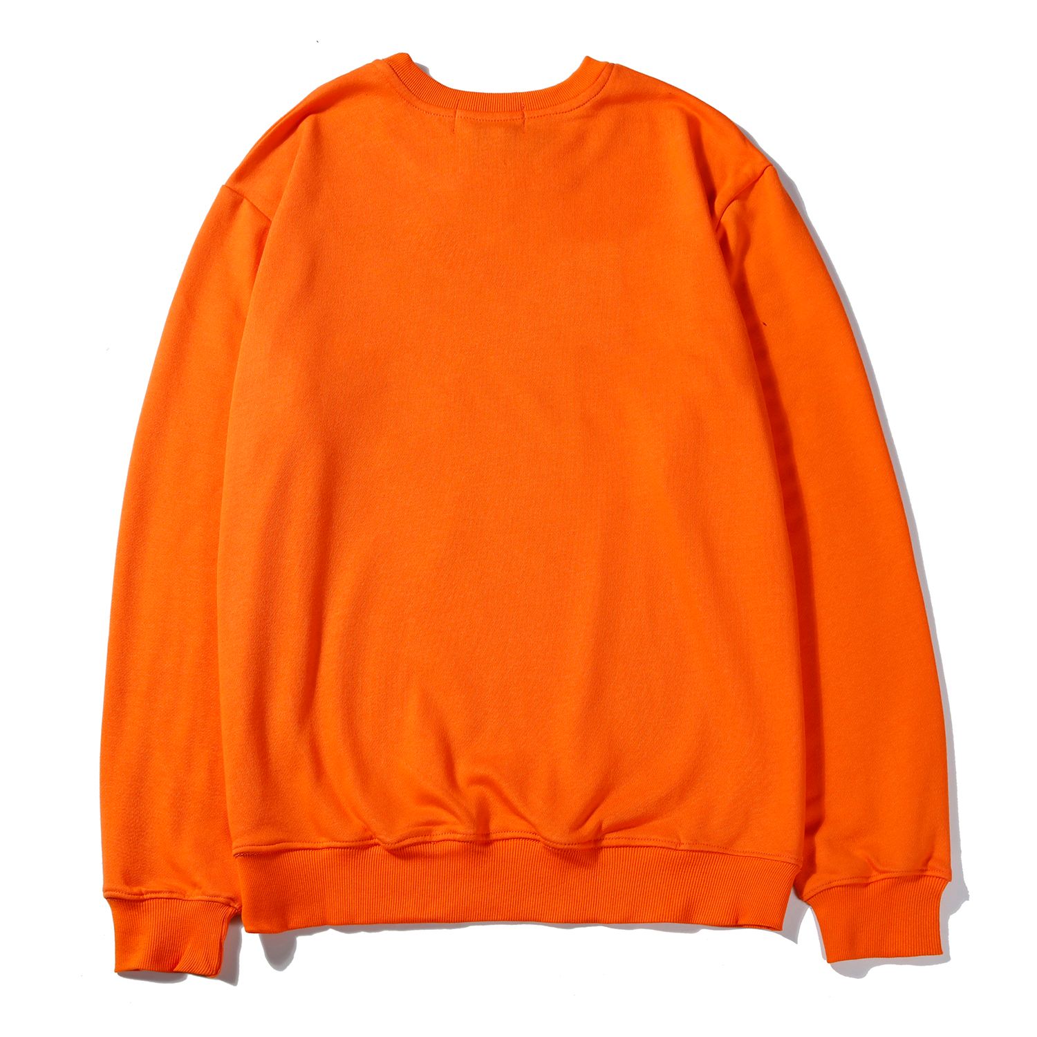 orange designer sweatshirt