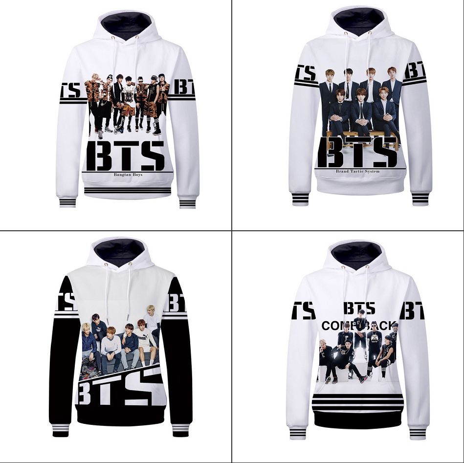 2019 Kpop Bts Bangtan Boys Jin Pullover Hoodies 3d Print Sweatshirts