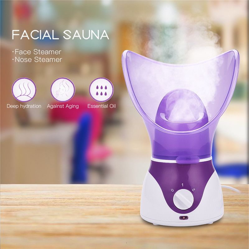 2020 Women Face Steamer Personal Sauna Steaming Device Moisturizing