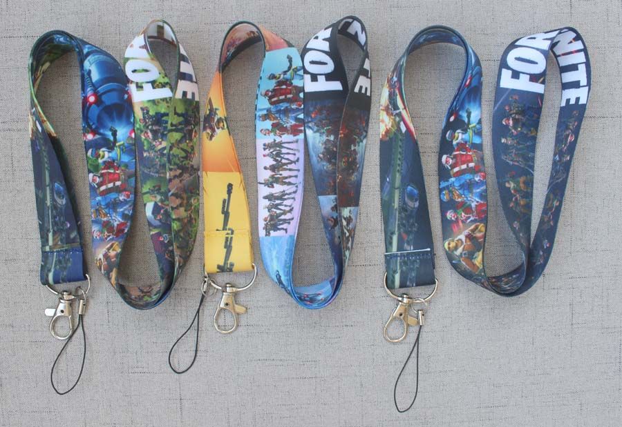 2019 fortnite neck lanyard id badge key holder chain battle royale gamer gaming from popshop 5 73 dhgate com - tracking id fortnite