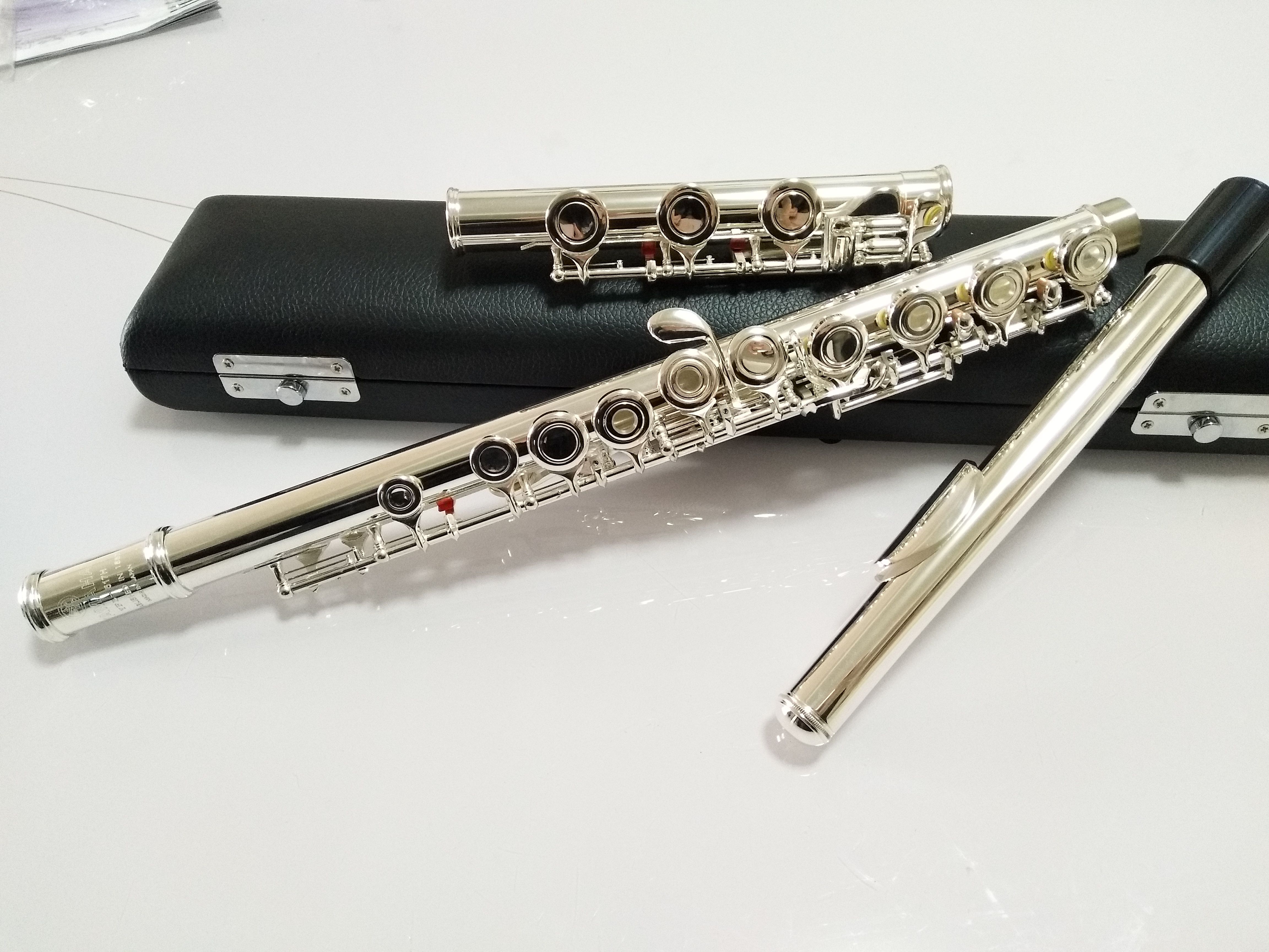 2020 Japanese Flute 517H 17 Key Opening And Closing Dual Use Flute With E Key C Plated Silver