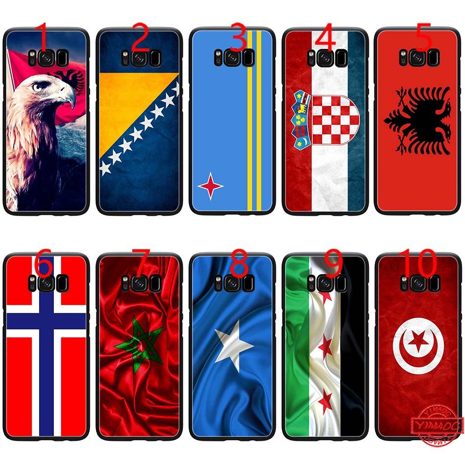 coque samsung s8 drapeau tchad