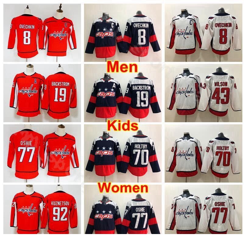 washington capitals women's jersey