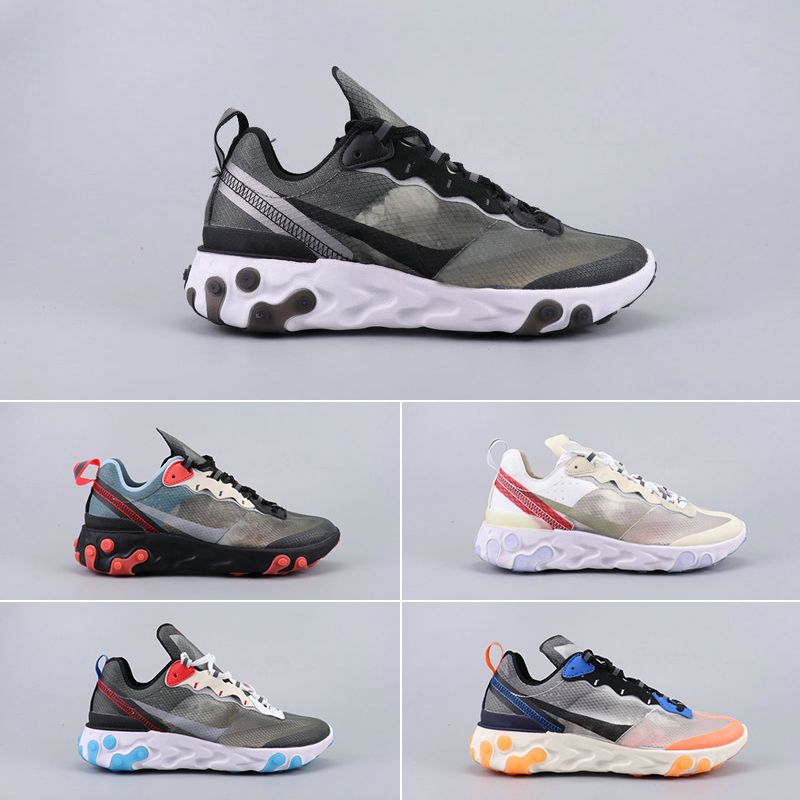 2019 Total Orange Epic React Element 87 Running Shoes For Women Men
