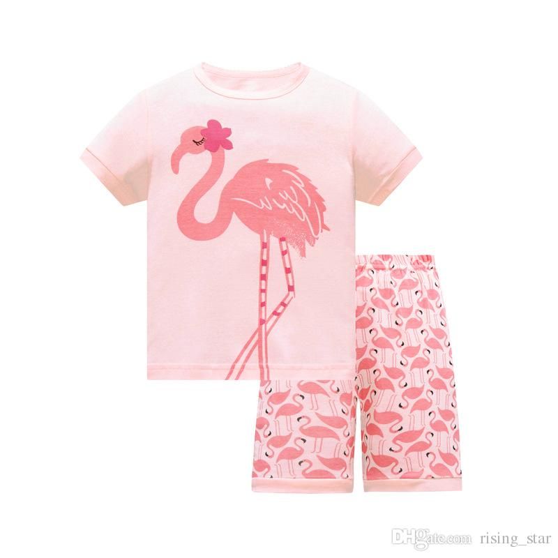 Kids Toddler Baby Boys Girls Pajamas Pjs Set Sleepwear Nightwear Clothes Outfits