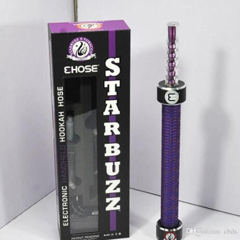 Newest Colorful Starbuzz E Hose Ehose Kit Vape 2200MAH Hookah Shisha