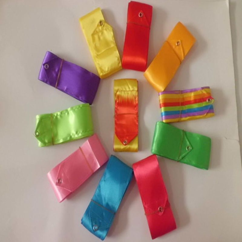 2021 2M Colorful Gym Ribbons Dance Ribbon Rhythmic Art Gymnastic Ballet