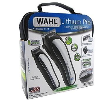 High Quality Wahl Lithium Pro Cordless Haircut Touch Up Kit With