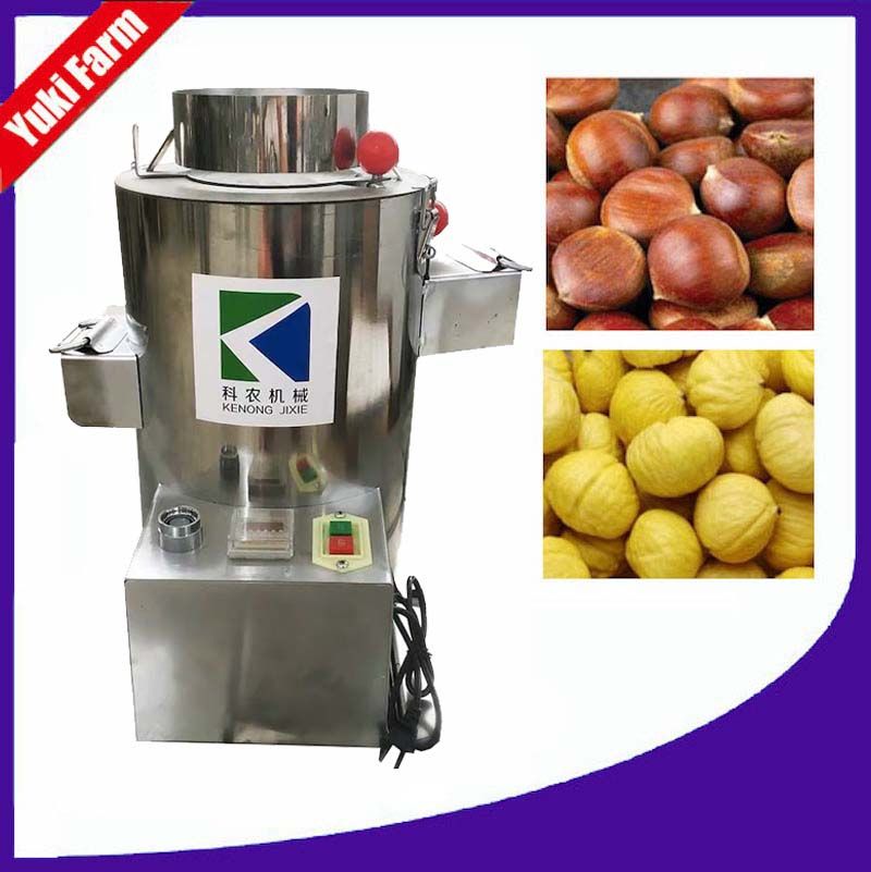 2020 Automatic Chestnut Peeling Machine Small Chestnut Peeler