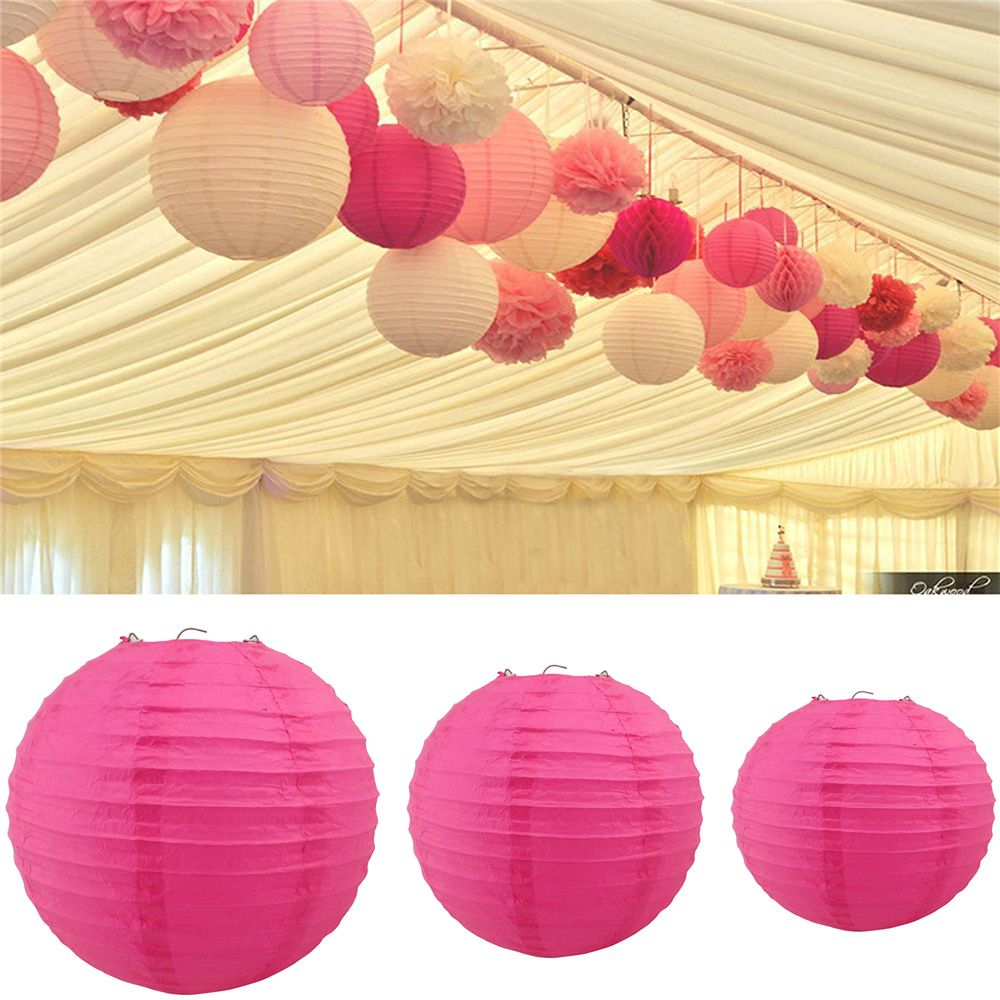 2019 Raft Ideas Gifts 8 Inch 20 Cm Round Paper Lanterns Lamp Shade