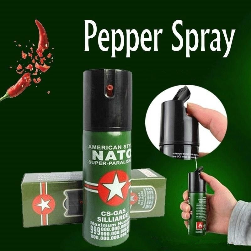 110ML 60ML Pepper Spray For Women Lady Girls Self Defense Product