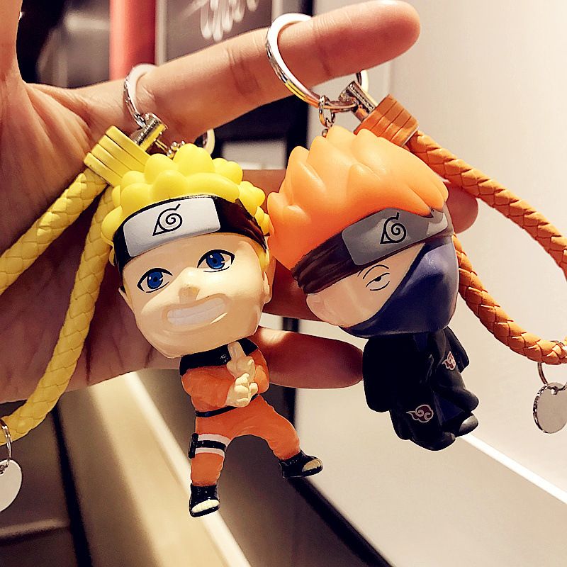 Naruto Keychain Kakashi Keychain Naruto Key Pendant Cartoon Creative