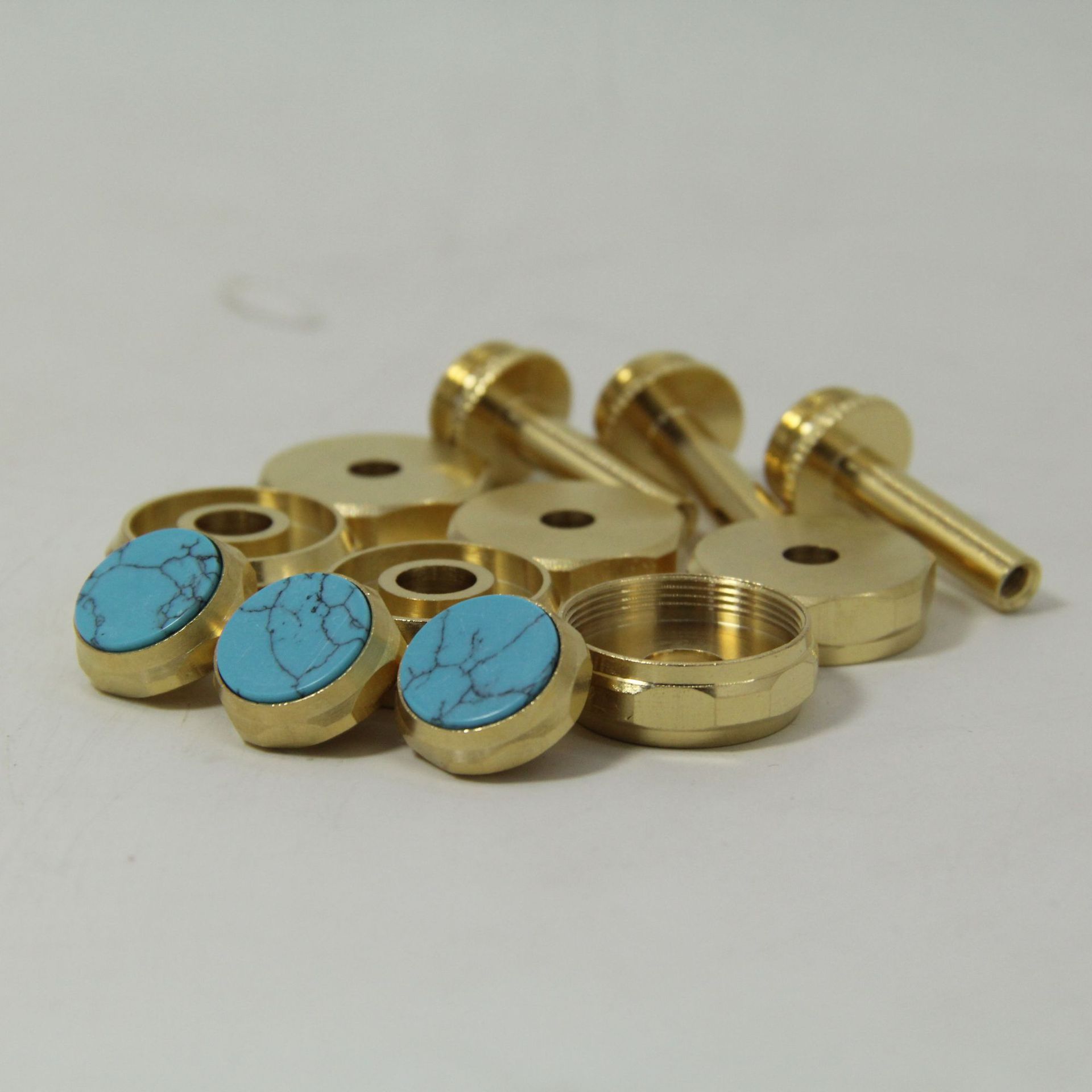 2019 Small Musical Instrument Accessories, Gold Plated Small Button