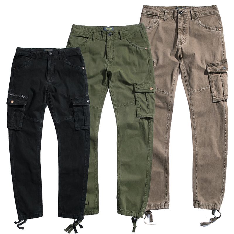 Pantaloni da Lavoro in Cotone da Uomo Max Colori Diversi Stile Cargo