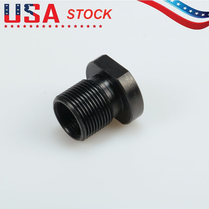 1 2 X 28 To 5 8 X 24 Barrel Thread Adapter 3112 5 56 308 Black 1-2-x-28-to-5-8-x-24-barrel-thread-adapter-3112-5-56-308-black