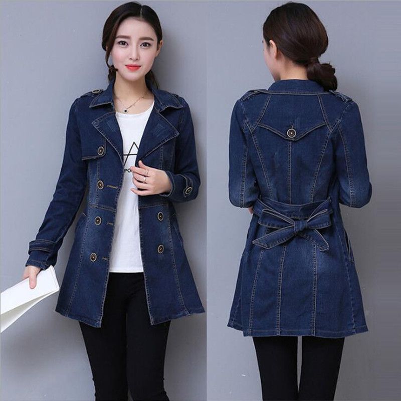Denim Vento Cappotti Giacca A 2019 Moda Primavera Nuovo Acquista qPwftAt