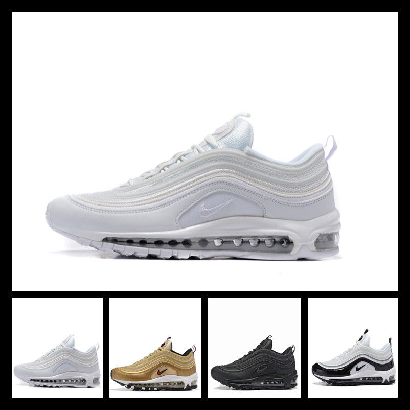 2019 Designer shoes men women Nike 97 AIR MAX New Running Shoe Classic 97er Jahre Rot Schwarz Weiß Bule Japan Sliver Bull Trainer Kissen Atmungsaktive 2019 Designer shoes men women Nike 97 AIR MAX New Running Shoe Classic 97er Jahre Rot Schwarz Weiß Bule Japan Sliver Bull Trainer Kissen Atmungsaktive