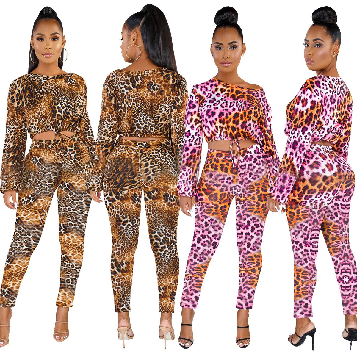 womens leopard print jumpsuit