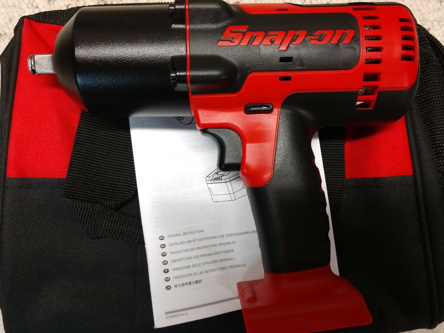 2020 Snap On *CT8850* 1/2 18Volt MonsterLithium Ion*Impact Wrench*Tool