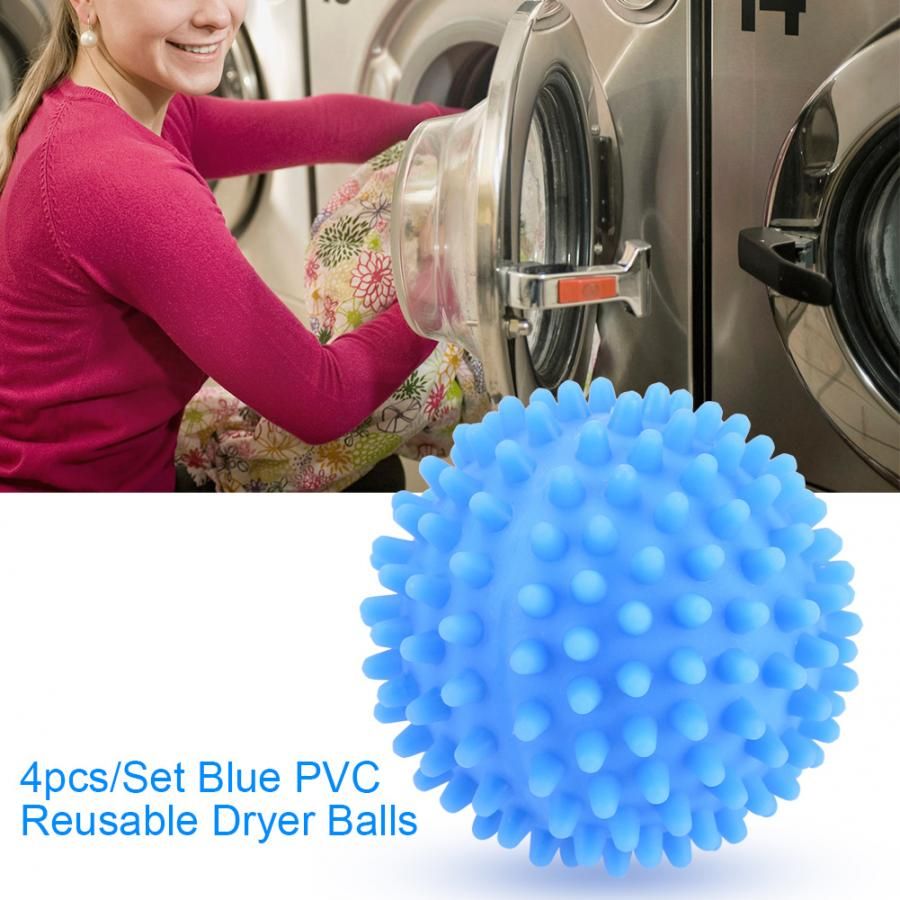 2020 New Washing Machine PVC Dryer Balls Reusable Clean Tools Laundry