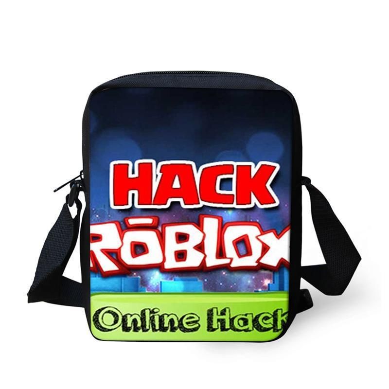 Messenger Bag Roblox Games School Bag Mini Children Cartoon 2d Printing Cross Body Kids School Supplies For Boys Girls Student - 
