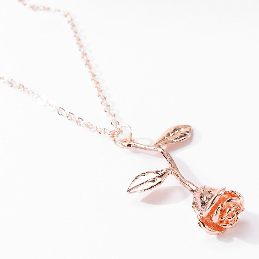 2019 Necklace Choker For Women Fashion Rose Pendant Necklaces 2019 Necklace Choker For Women Fashion Rose Pendant Necklaces Anniversary Gift Personalized Gold Jewelry Bijoux Femme Ketting 0 2 From Xiamenwatch