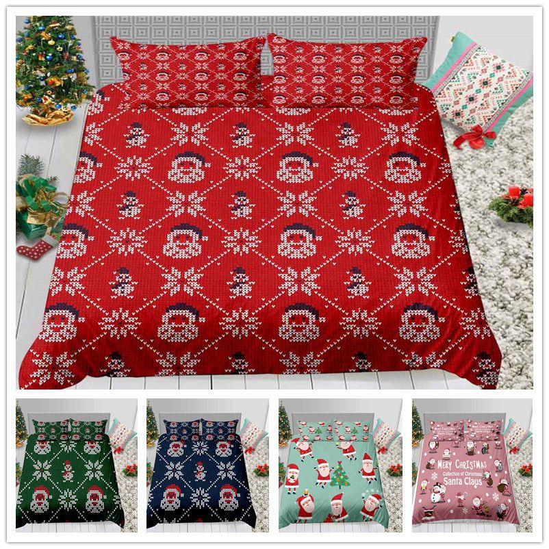 Children Christmas King Size Bedding Sets Gift For Kids Adult With
