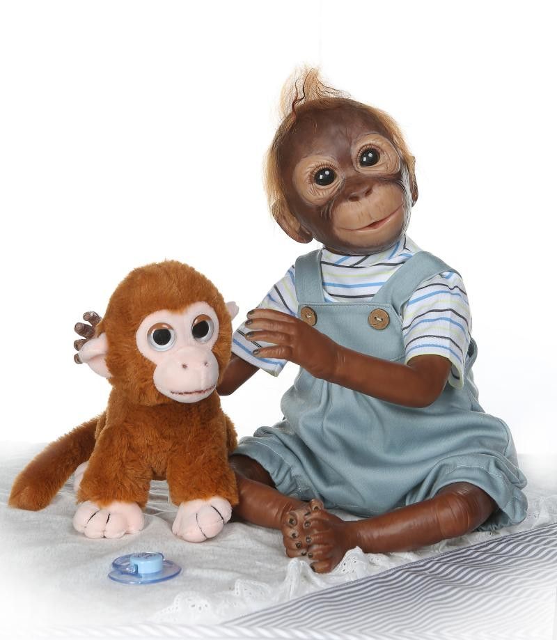 realistic monkey dolls