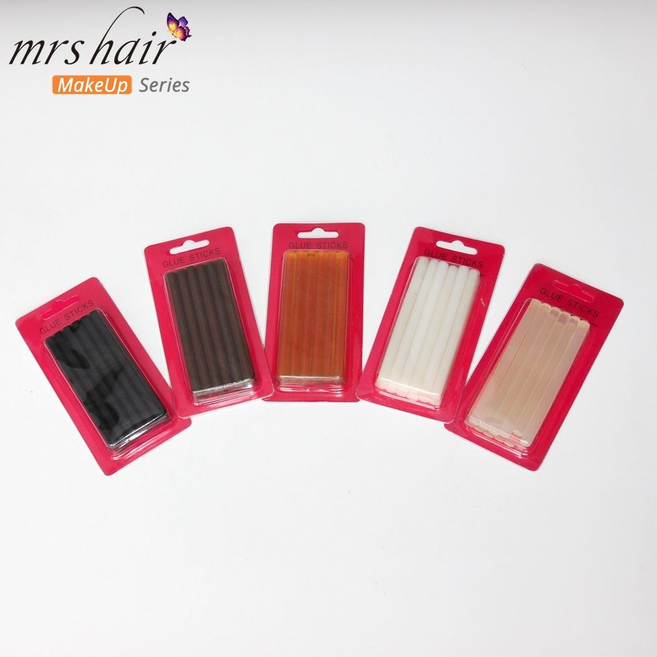 Keratin Glue Sticks /Pack Hot Melt Glue Sticks Professional Hair Tools
