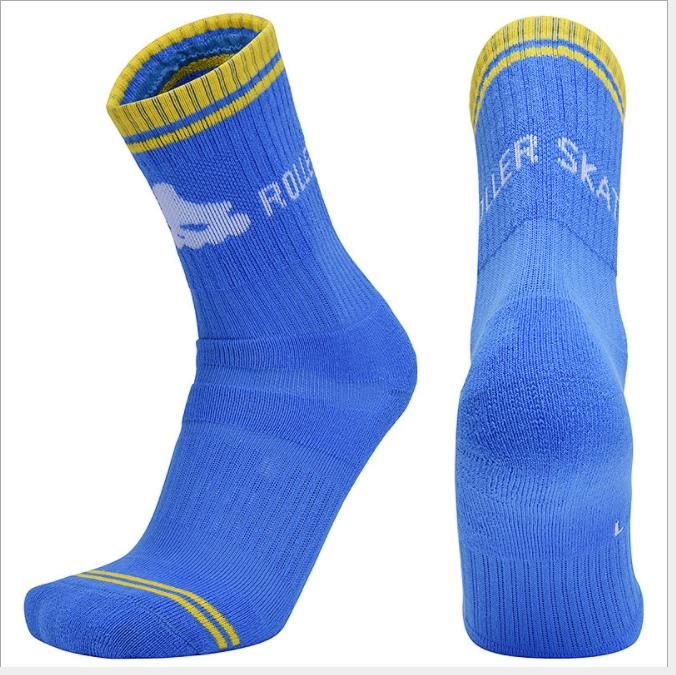 Wholesale BRAND Roller Skating Socks Thickened And Long Towel Bottom