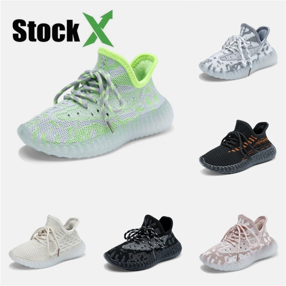 Designer Sneakers Yecheil Kanye West Kids Shoes For Sale With Box New Kanye West Running Shoes ...