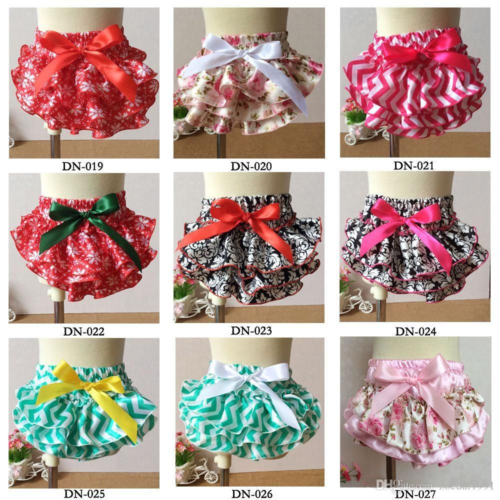 Baby Girls Newborn Lace Ruffle Bloomers Pant Nappy Cover Floral Photo Prop