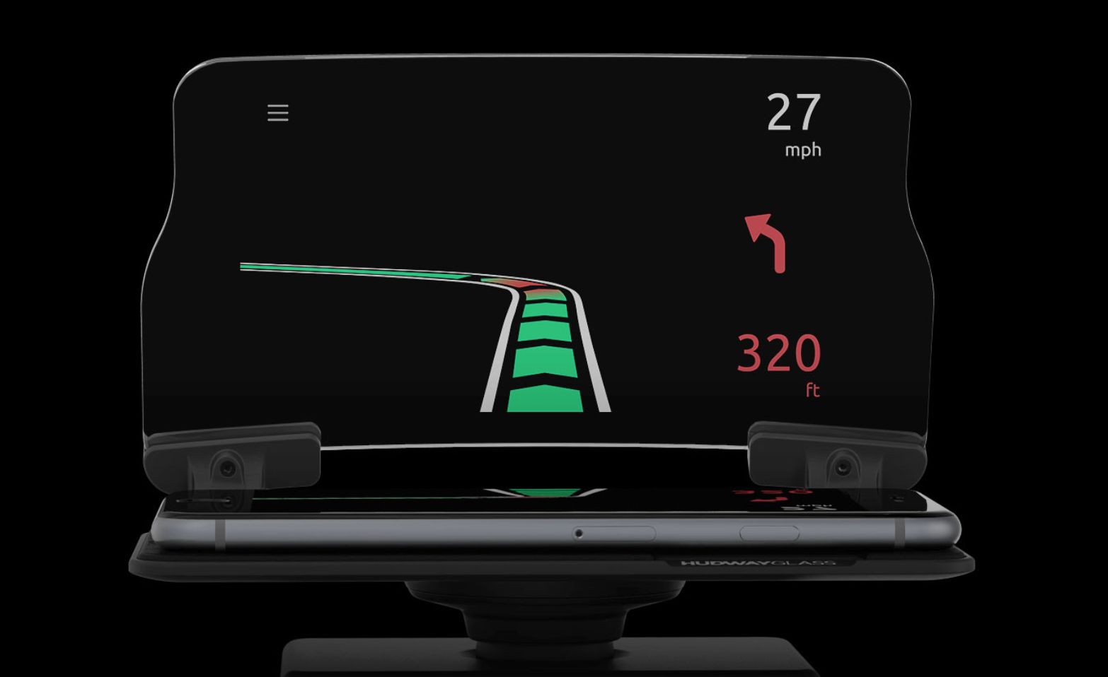 2020 HUD DISPLAY FOR ANY Carhologram HUD Screen Head Up Display Car Safety Auto GPS Navigation