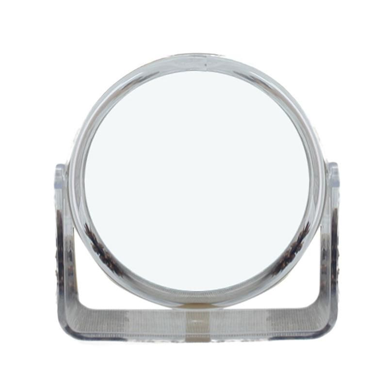 1 Pcs Table Mirror Magnified Round Double Sided Desk Cosmetic Beauty Tomakeup Skincare Shaving