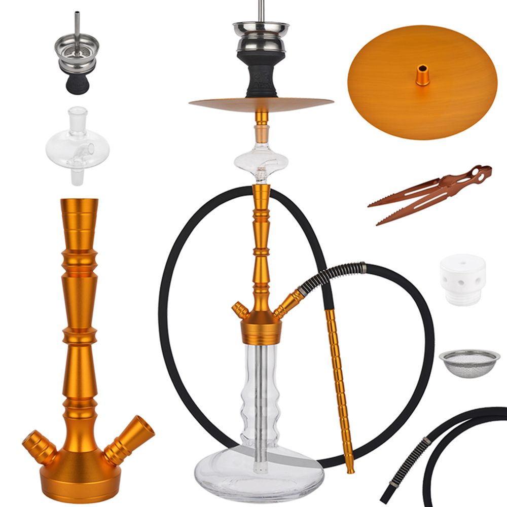 2020 Hookah Set Shisha 85cm Aluminum Alloy Shisha Molasses Catcher
