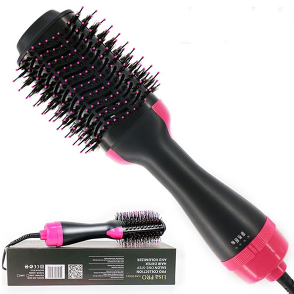 Hair Dryer Brush 3 IN I Hot Air Brush Dry & Straightener ...