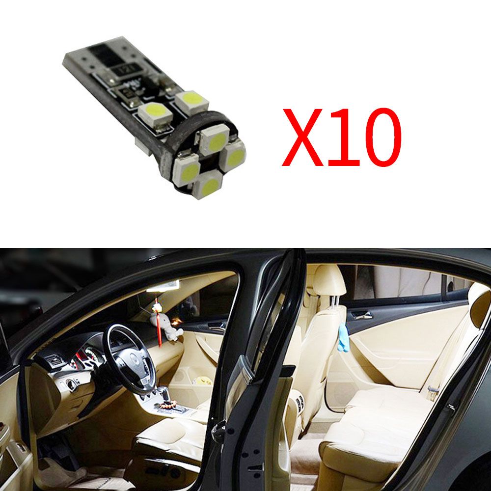 Jumpy T10 C4l Ds4 Citroen Berlingo Picasso Lumière Pour C5 C3 Xsara C4 Ds3 Ds5 Led 10x C2 C6 C8 C1 Saxo Ampoules Intérieure 12v FJ1lKcT