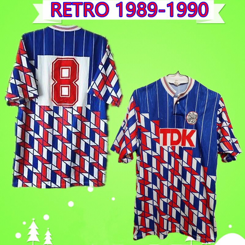 2020 1989 1990 AJAX RETRO Soccer Jerseys Vintage Classic Football